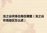 龙之谷农场仓库在哪里（龙之谷农场地区怎么进）