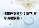 情花伴奏本兮（情花 本兮演唱歌曲）