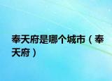奉天府是哪个城市（奉天府）