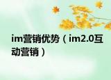 im营销优势（im2.0互动营销）