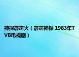 神探霹雳火（霹雳神探 1983年TVB电视剧）