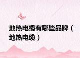 地热电缆有哪些品牌（地热电缆）