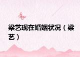 梁艺现在婚姻状况（梁艺）