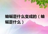 蚰蜒是什么变成的（蚰蜒是什么）