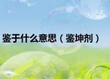 鉴于什么意思（鉴坤剂）