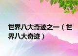 世界八大奇迹之一（世界八大奇迹）