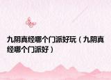 九阴真经哪个门派好玩（九阴真经哪个门派好）