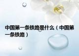 中国第一条铁路是什么（中国第一条铁路）