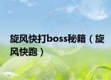 旋风快打boss秘籍（旋风快跑）