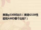赛扬g530对比i5（赛扬G530性能和AMD哪个比较?）
