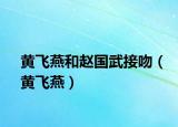 黄飞燕和赵国武接吻（黄飞燕）