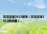 实况足球2012球场（实况足球2012修改器）