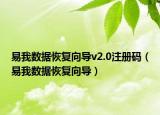 易我数据恢复向导v2.0注册码（易我数据恢复向导）