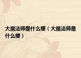 大魔法师是什么梗（大魔法师是什么梗）