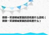 微微一笑很倾城里面的游戏是什么游戏（微微一笑很倾城里面的游戏是什么）