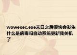 wowexec.exe末日之后很快会发生什么是病毒吗自动系统更新我关机了