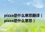 pizza是什么意思翻译（pizza是什么意思）