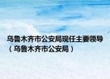 乌鲁木齐市公安局现任主要领导（乌鲁木齐市公安局）