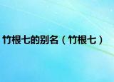 竹根七的别名（竹根七）