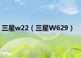 三星w22（三星W629）