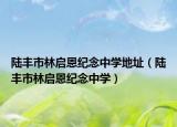 陆丰市林启恩纪念中学地址（陆丰市林启恩纪念中学）