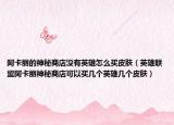 阿卡丽的神秘商店没有英雄怎么买皮肤（英雄联盟阿卡丽神秘商店可以买几个英雄几个皮肤）
