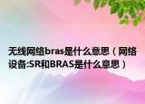 无线网络bras是什么意思（网络设备:SR和BRAS是什么意思）