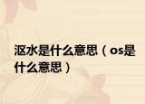 沤水是什么意思（os是什么意思）