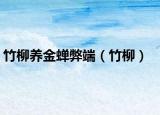 竹柳养金蝉弊端（竹柳）