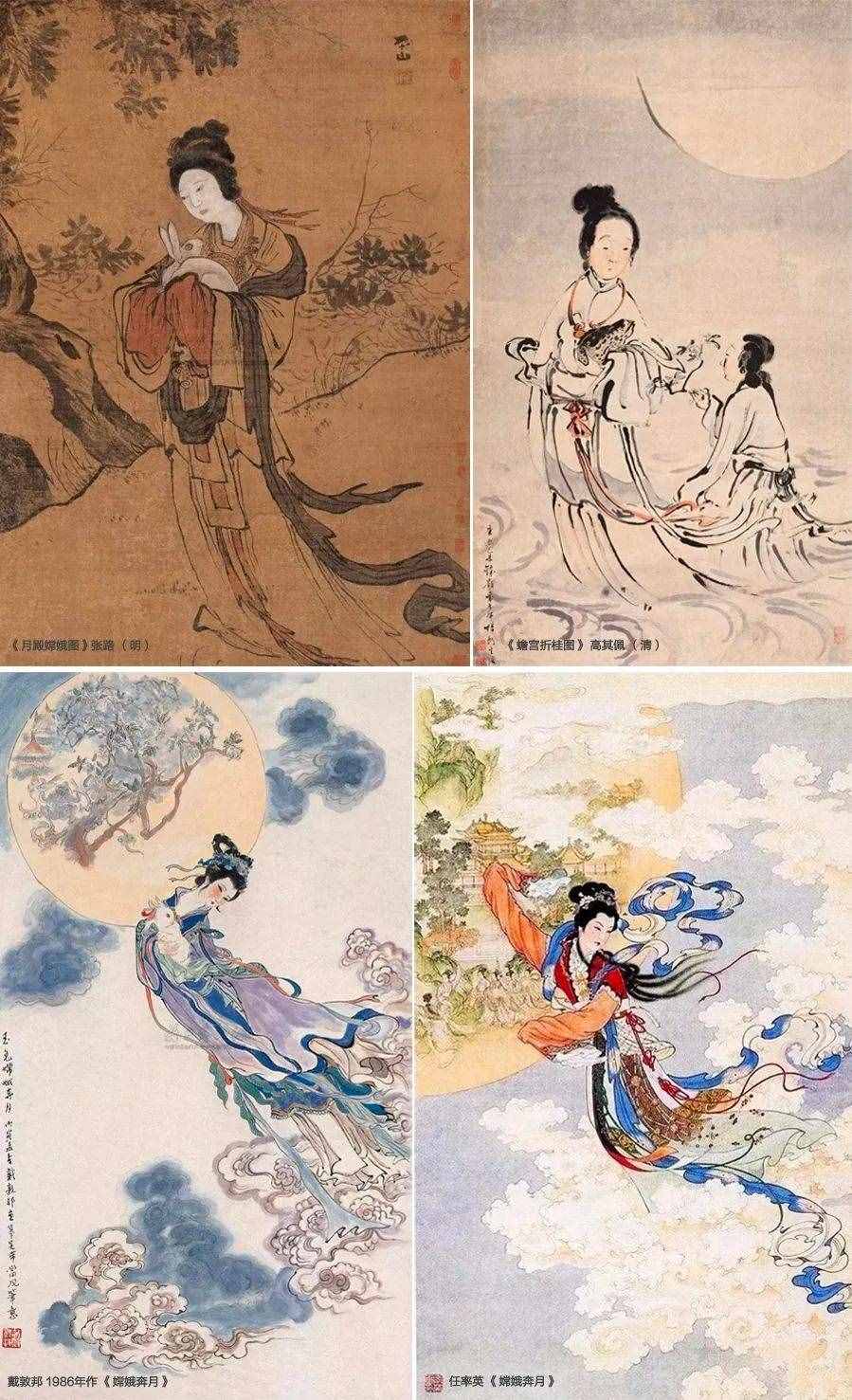 儿童画教程｜初级卡通画课程《但愿人长久，千里共婵娟》