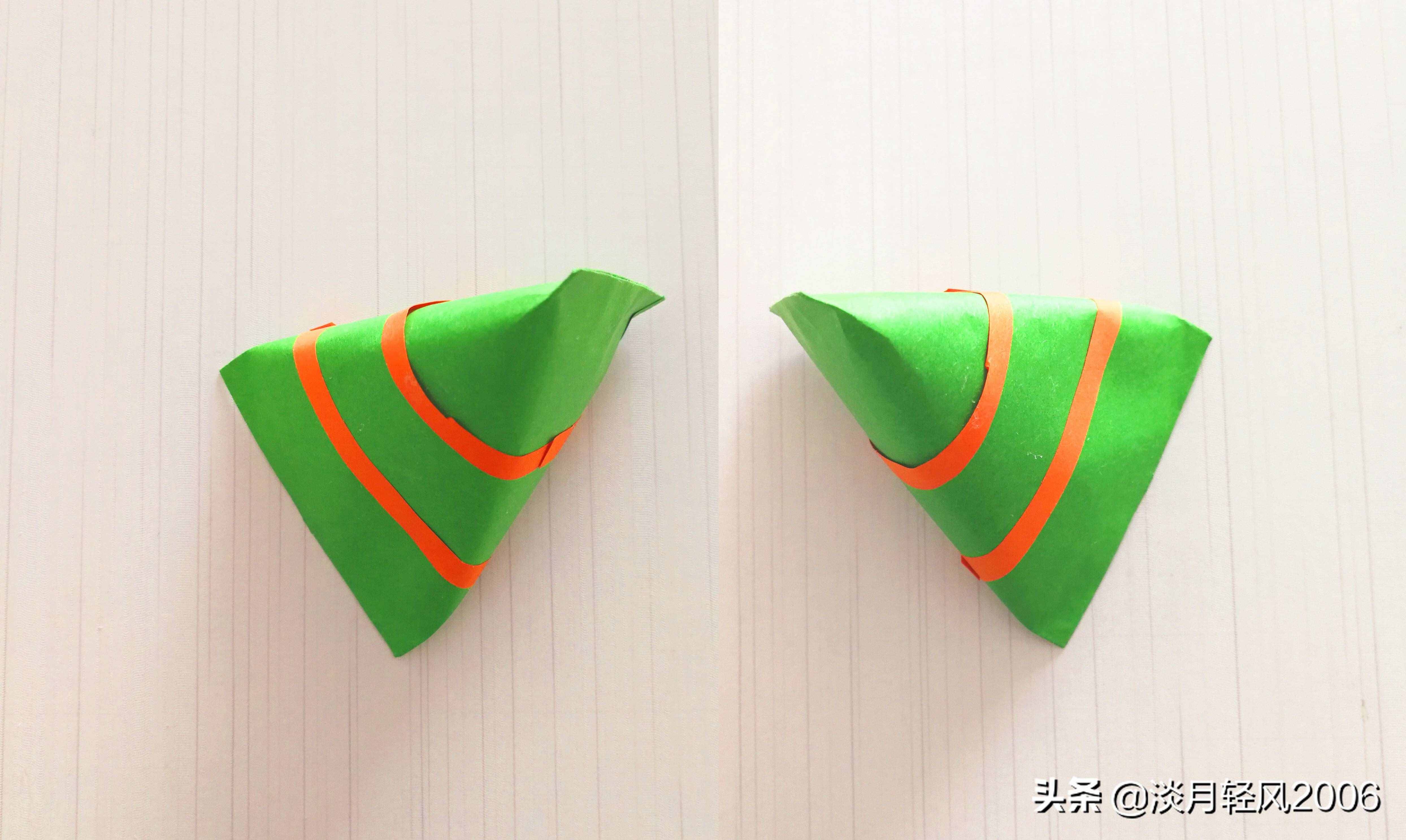 端午节幼儿园手工，用卡纸做粽子，简单易学，有教程