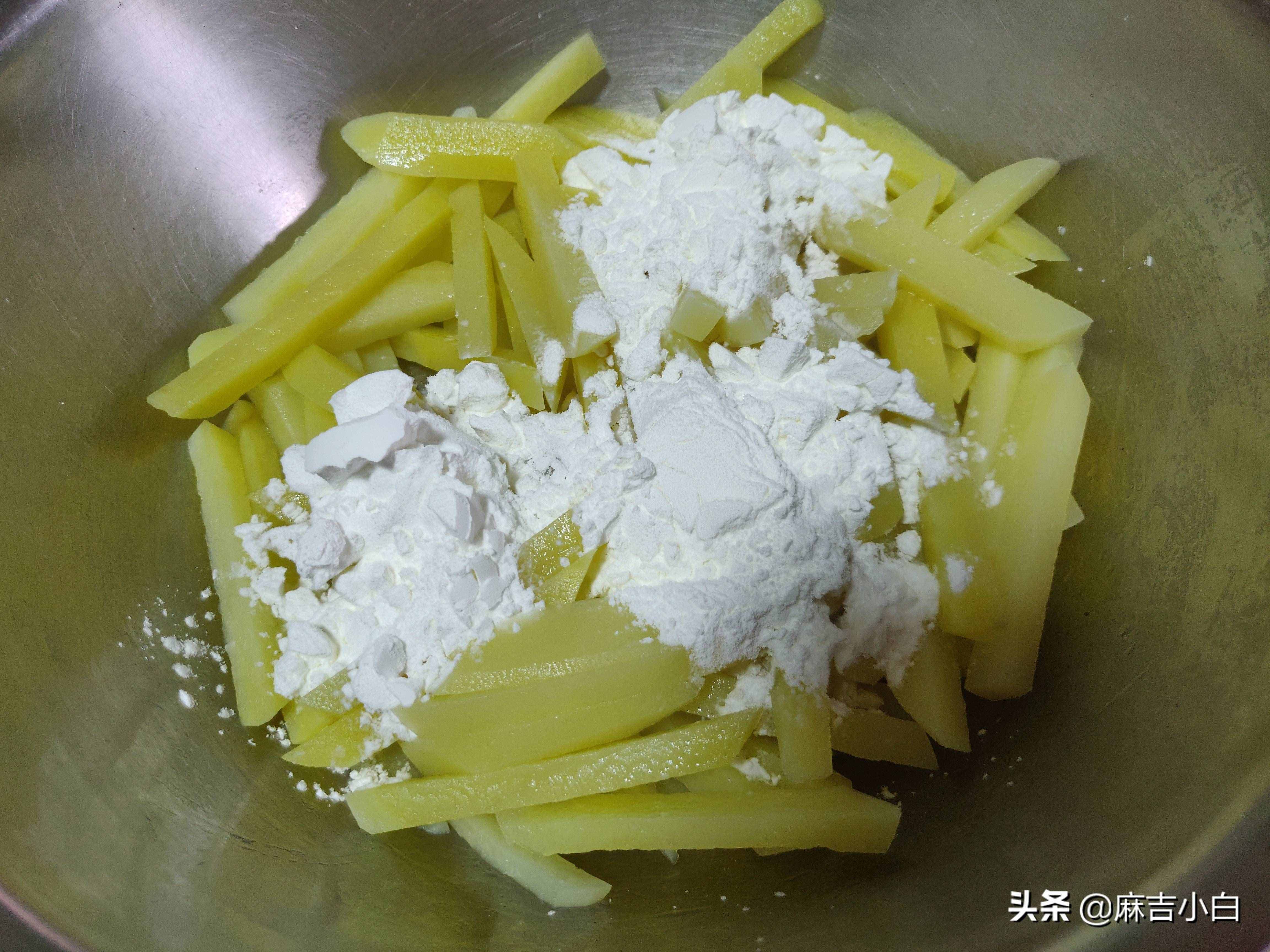 你们要的家庭版简易炸薯条详细步骤来啦！叮叮叮！快来查收