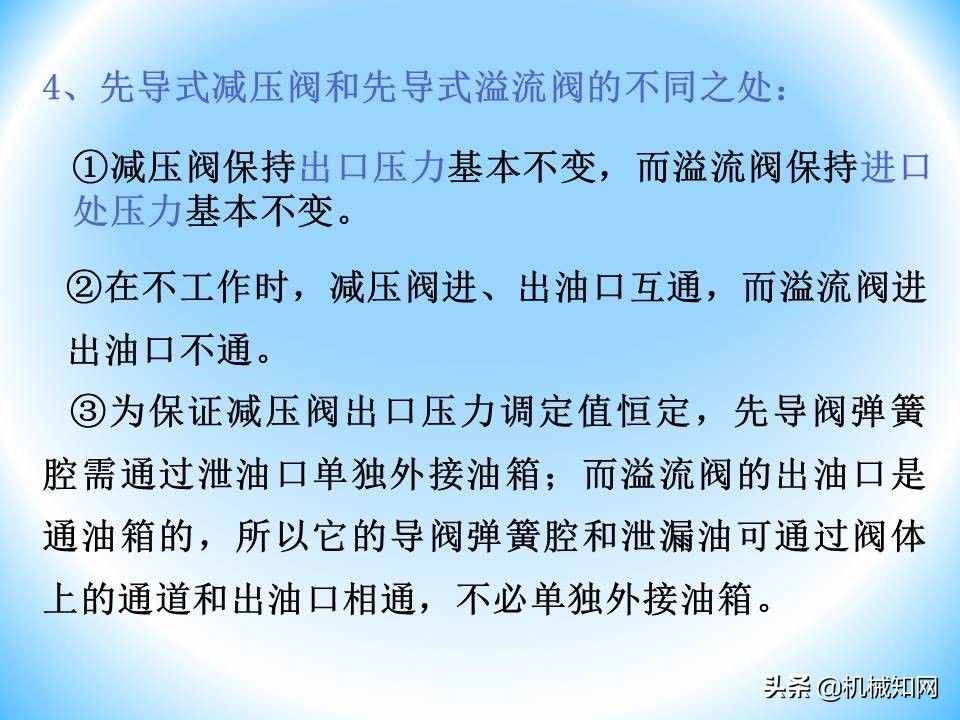 液压阀的工作原理还不会？溢流阀、减压阀、调速阀一次性讲明白