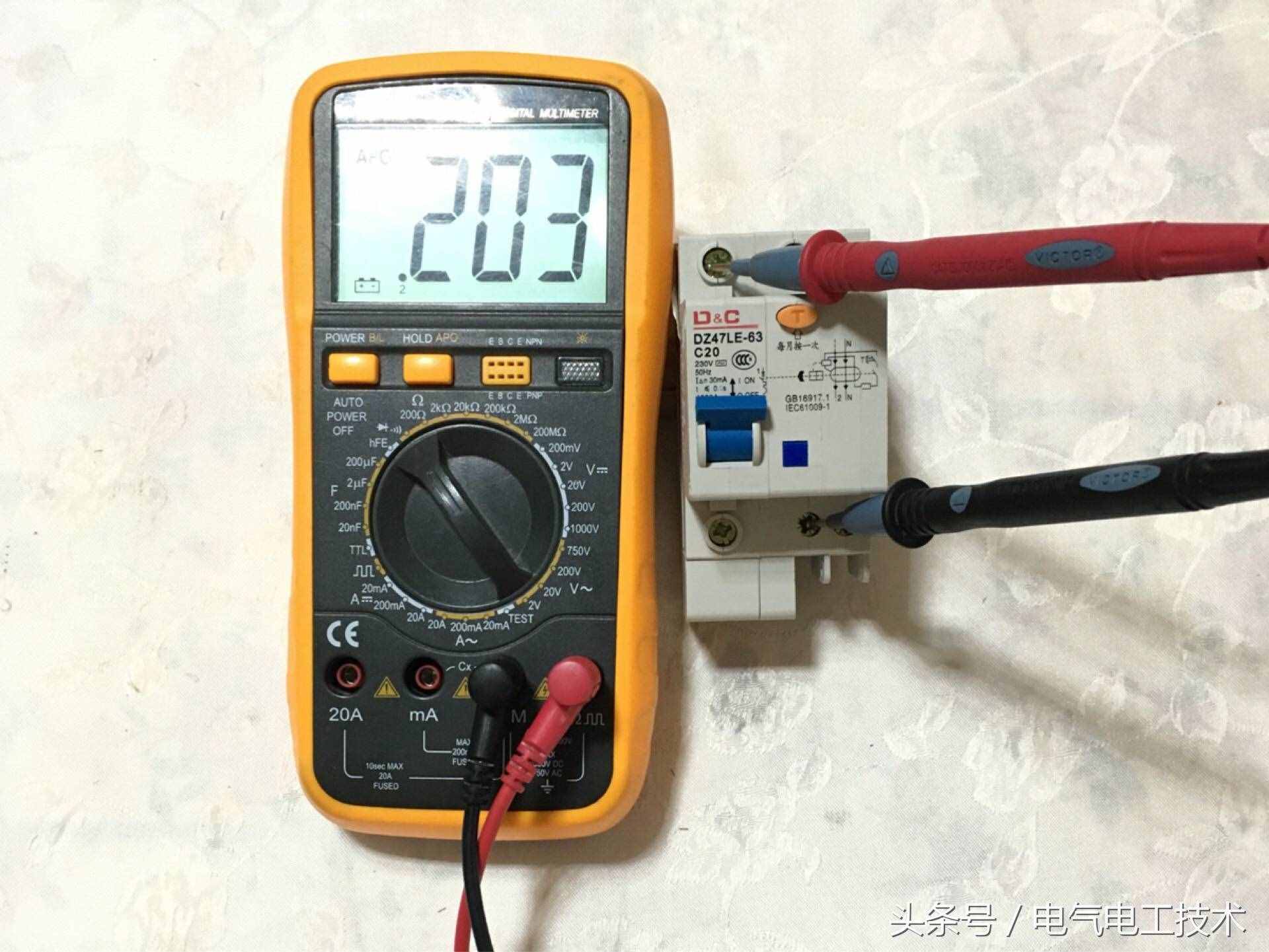 漏保该怎么接线？左零右火？左火右零？一文告诉你，学电工不迷惑