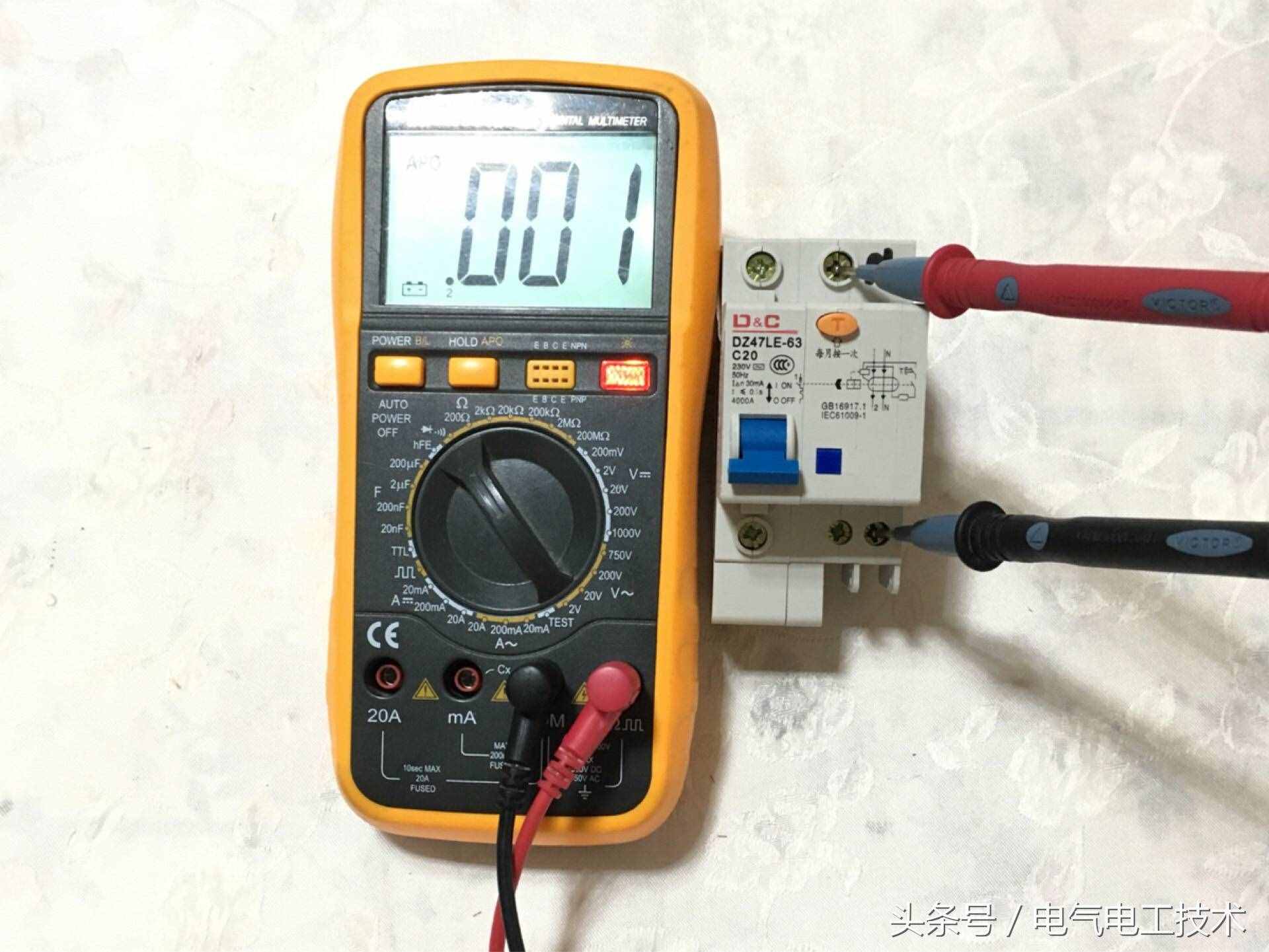 漏保该怎么接线？左零右火？左火右零？一文告诉你，学电工不迷惑