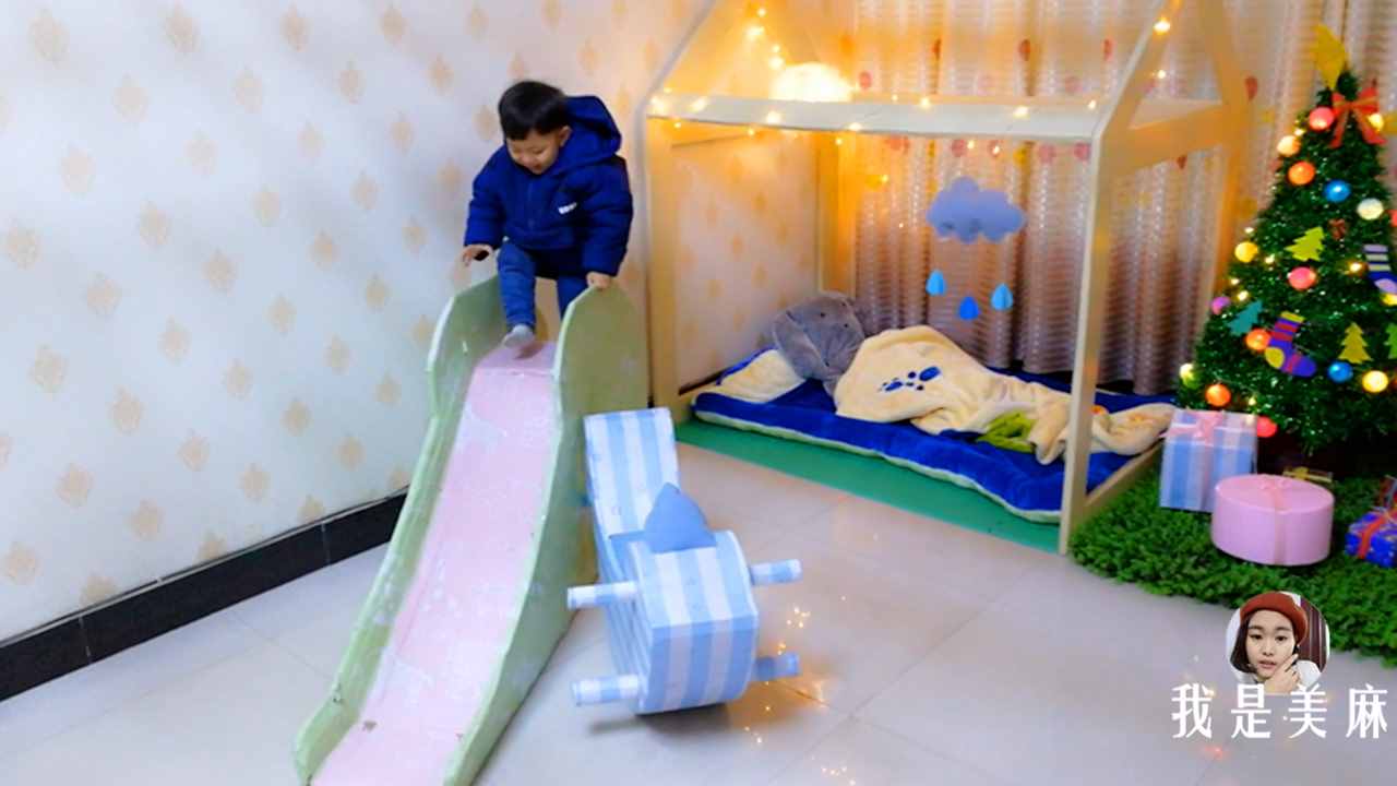 爸爸用废纸箱给儿子做了24个玩具，做法简单，一学就会，先收藏了