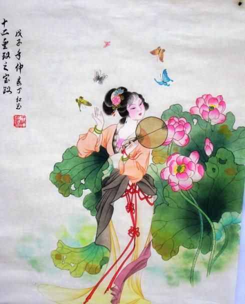 红楼梦十二金钗系列-57《红楼梦十二金钗工笔画》