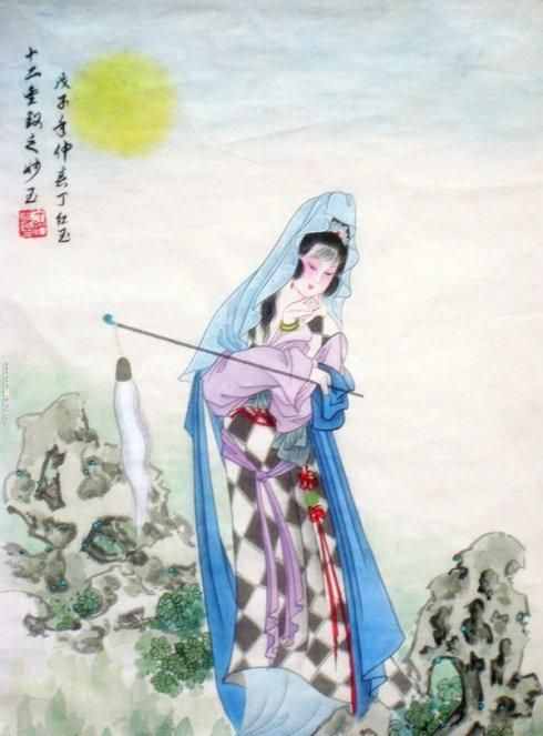 红楼梦十二金钗系列-57《红楼梦十二金钗工笔画》