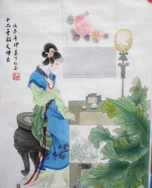 红楼梦十二金钗系列-57《红楼梦十二金钗工笔画》