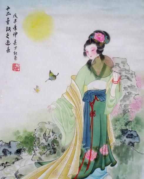 红楼梦十二金钗系列-57《红楼梦十二金钗工笔画》