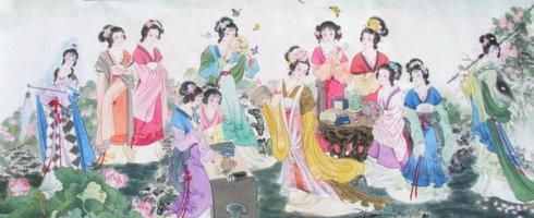 红楼梦十二金钗系列-57《红楼梦十二金钗工笔画》