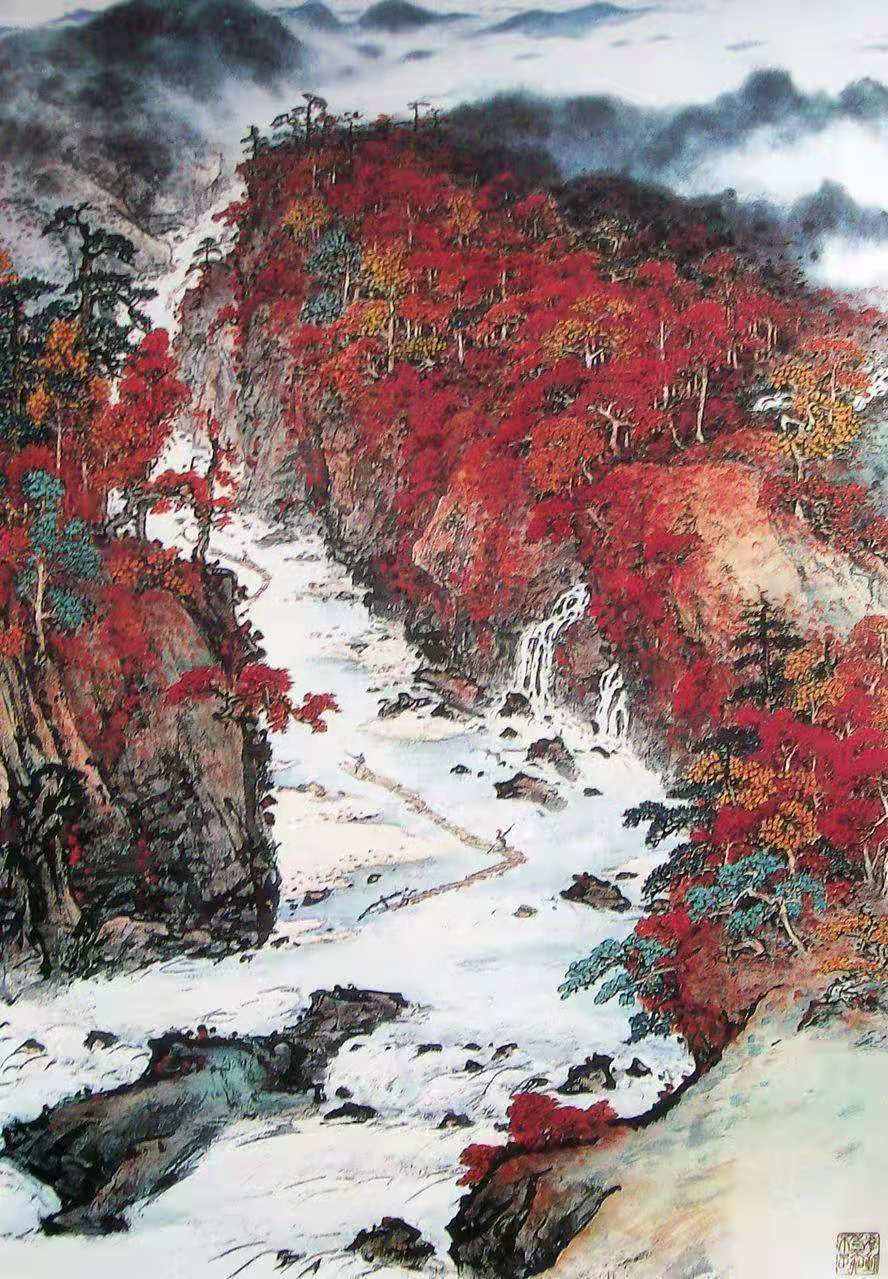 五一——著名山水画欣赏