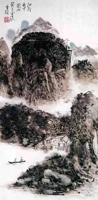 五一——著名山水画欣赏