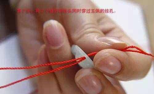 翡翠玉石吊坠打结编线手法，太有用了！