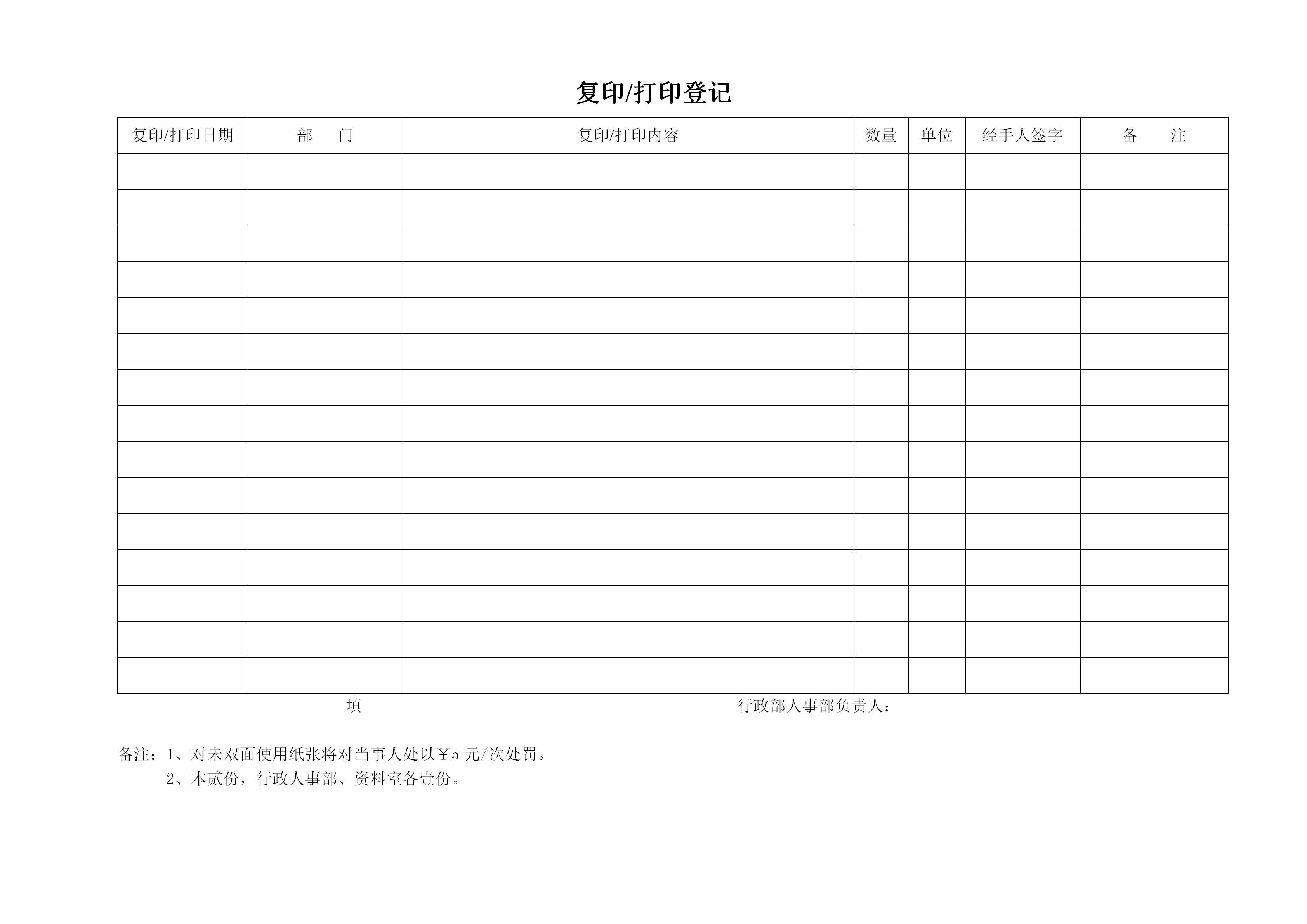 从入职申请单到离职物品移交单，83页行政部门常用表格锦囊包