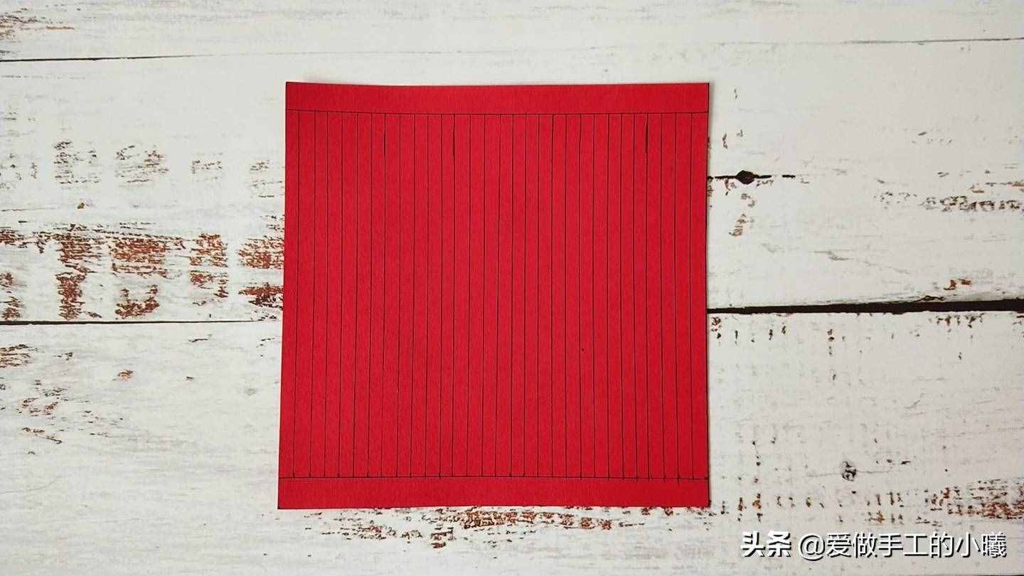 庆元宵，用彩纸做个喜庆的灯笼，简单易学装饰好看