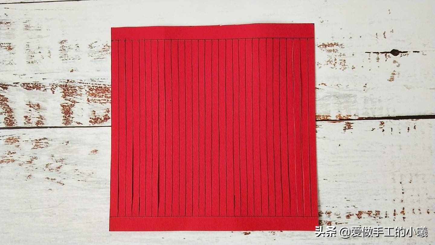 庆元宵，用彩纸做个喜庆的灯笼，简单易学装饰好看