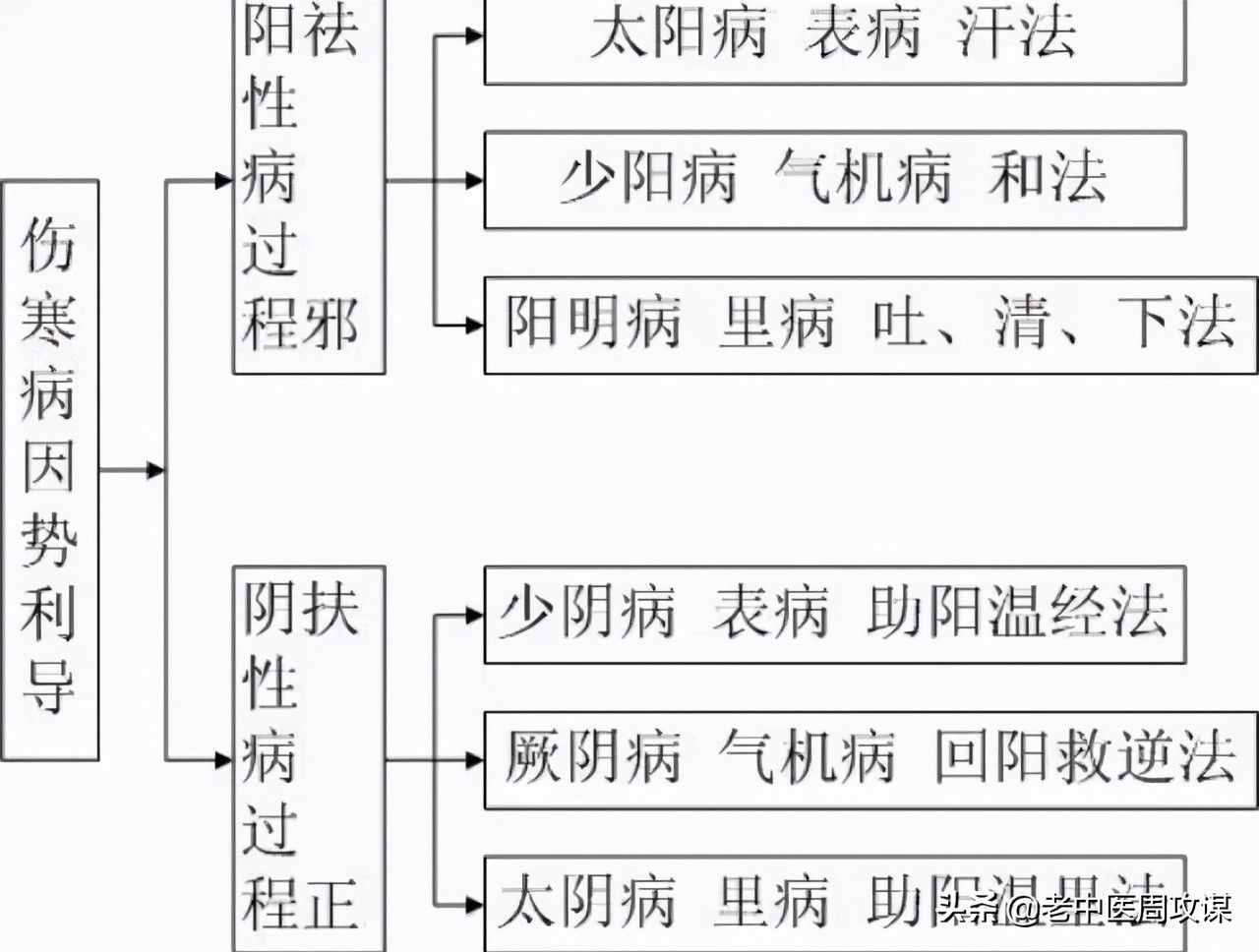 六经辨证治法图解