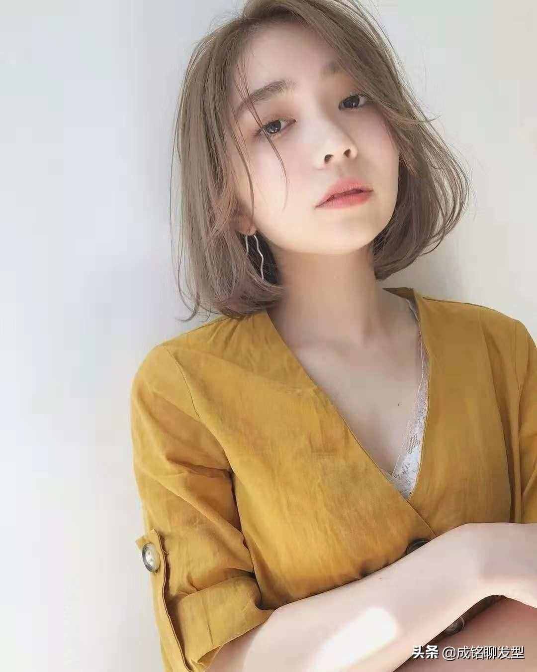 适合圆脸型女生的12款发型，简约洋气减龄还瘦脸，秒变优雅时髦精