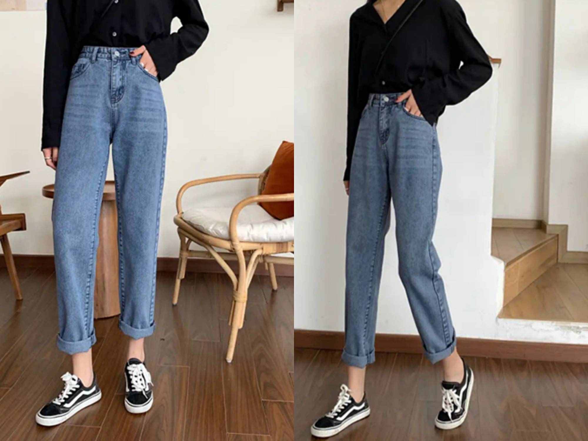 每年都流行的牛仔裤，搭配这4双鞋子最好看，不挑人又时髦